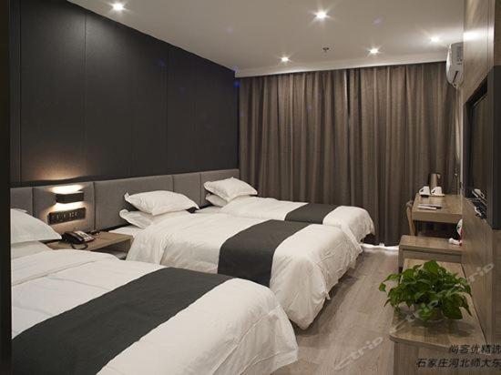 Thank Inn Plus Hotel Hebei Shijiazhuang Yuhua District Of Hebei Normal University Exterior foto